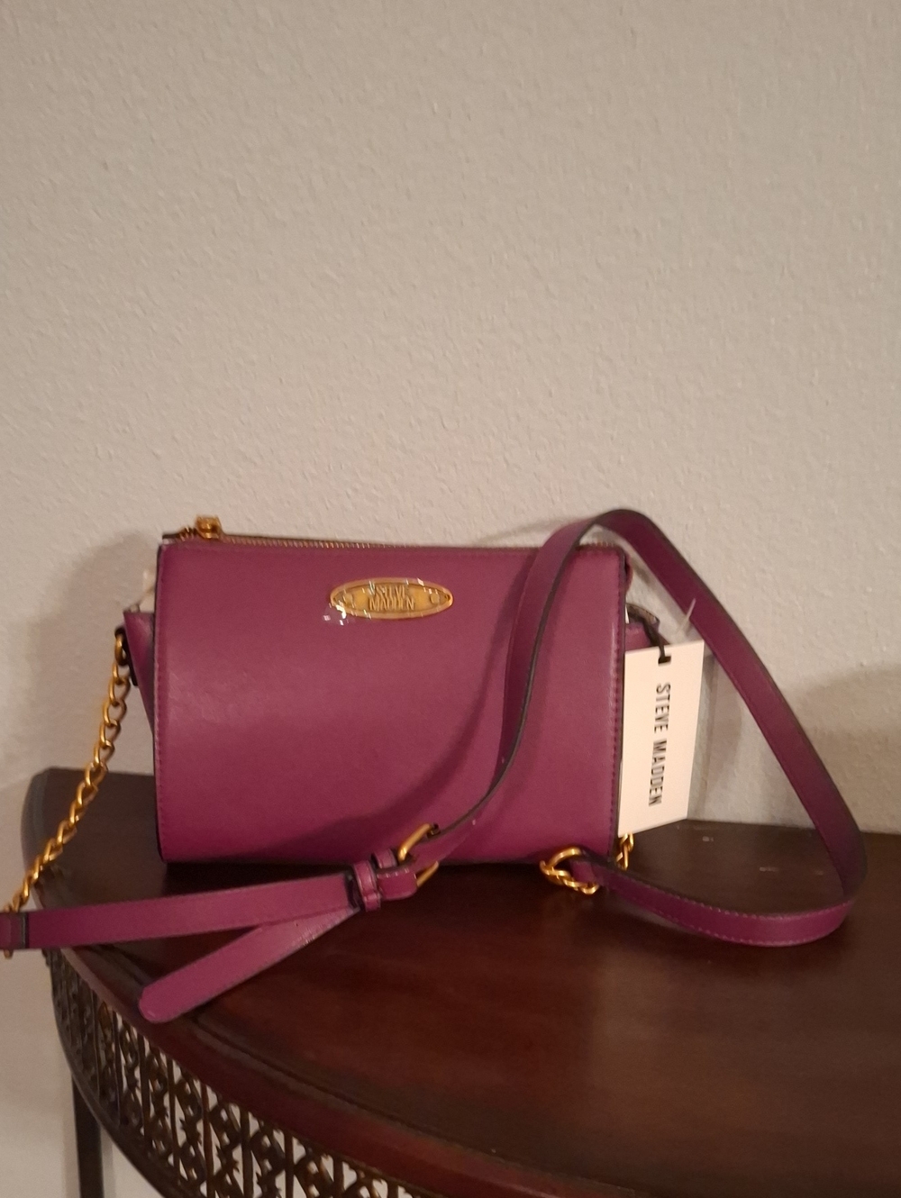 Beautiful Steve Madden Purple Crossbody Bag